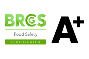 Aliet Green Achieved BRC Global Standard for Food Safety Certification Issue 8 Grade A+